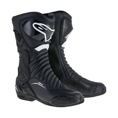 Dámske moto topánky Alpinestars S-MX 6 Drystar čierne 2022 - čierna