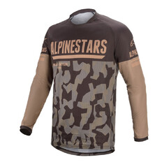 Motocross Jersey Alpinestars Venture R Sand Camo/Black 2022