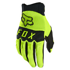 Motocross Gloves FOX Dirtpaw Ce Fluo Yellow MX22