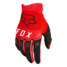 Motokrosové rukavice FOX Dirtpaw Ce Fluo Red MX22 - fluo červená