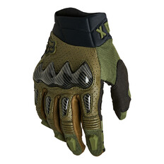 Motocross Gloves FOX Bomber Ce Green MX22