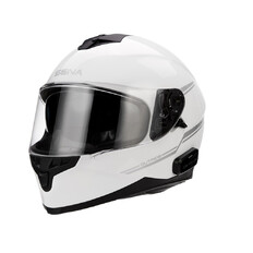 Moto prilba s integrovaným headsetom SENA Outride Shine White