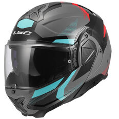 Flip-Up Motorcycle Helmet LS2 FF910 Advant II Triple Nardo Gray P/J