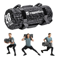 Erősítő zsák fogantyúkkal inSPORTline Fitbag Camu 20 kg