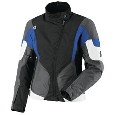 Női motoros kabát Scott Technit DP - fekete-kék