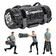 Posilňovací vak s úchopmi inSPORTline Fitbag Camu 25 kg