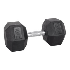 Šesťhranná činka inSPORTline Hexsteel 30 kg - 2. akosť