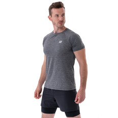 Pánské triko Nebbia Lightweight Sporty “Grey” 325