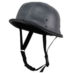 Retro otevřená moto helma Sodager Cracker Gray