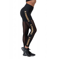 Women’s Leggings Nebbia Gold Mesh 829