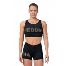 Nebbia Gold Mesh 830 Damen Minitop