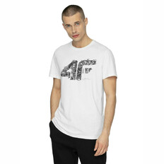 Pánské triko 4F TSM012 - White