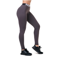 Dámske legíny so stredným pásom Nebbia Squat Hero Scrunch Butt 571 - Marron