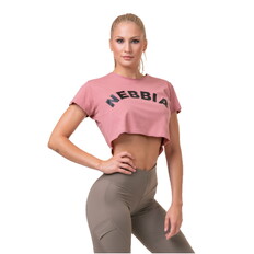 Dámský volný crop top Nebbia Fit & Sporty 583