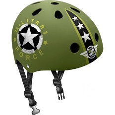 Kask dziecięcy Freestyle Skids Control Military