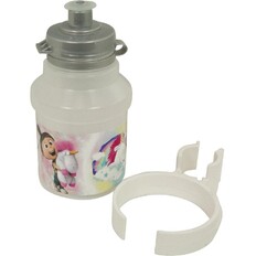 Cycling Bottle Minions Fluffy 350ml White with Holder