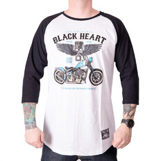 Triko s dlouhým rukávem BLACK HEART Blue Chopper RG