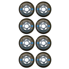 Inline Wheels K2 Booster 84 mm with bearings ILQ 7, spacer 6 mm, 8 pcs