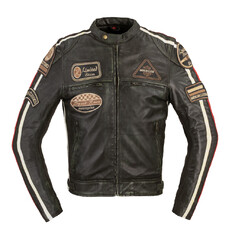 Men’s Leather Motorcycle Jacket B-STAR Zagiatto