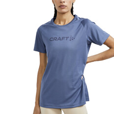 Dámské triko CRAFT CORE Unify Logo - modrá
