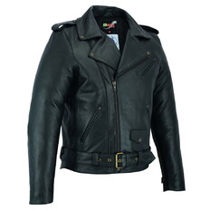 Leather Motorcycle Jacket BSTARD BSM 7830