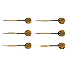 Darts nyilak Harrows Club Brass Steel 3db