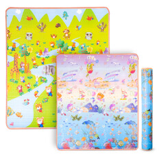 Rolovatelná dětská podložka inSPORTline Lhotino 150x180x1,5 cm