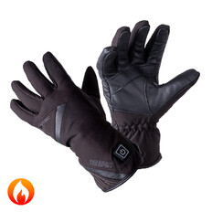 Heated Motorcycle/Cycling Gloves W-TEC HEATnoir