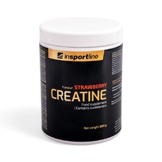 Kreatyna inSPORTline PREMIUM truskawka MONOHYDRAT 500g