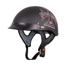 Moto přilba W-TEC Black Heart V531 Iron Cross