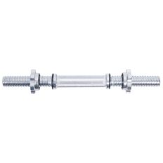 Hřídel na jednoruční činku inSPORTline Tufor 40cm/30mm se závitem a objímkami
