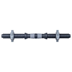 Hřídel na jednoruční činku inSPORTline Plafor 41cm/30mm plastová, se závitem a objímkami