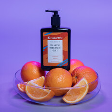 Massage-Mineralöl inSPORTline orange 500 ml