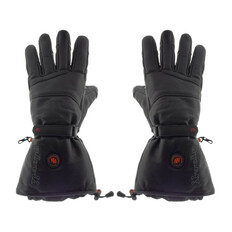 Heated Leather Ski and Moto Gloves Glovii GS5