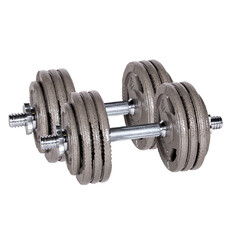 Single-Handed Plate-Loaded Dumbbell Set inSPORTline Hamerton 2 x 20 kg