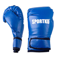 Dziecięce rękawice bokserskie SportKO PD01 - niebieskie