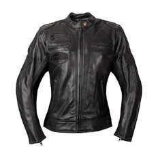 Women’s Leather Motorcycle Jacket W-TEC Urban Noir Lady