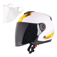 Kask motocyklowy otwarty W-TEC Yellamo 2 szybki