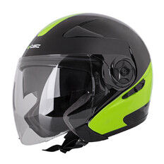 Kask motocyklowy otwarty z blendą W-TEC Neikko Black-Fluo