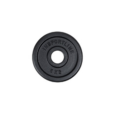 Liatinový olympijský kotúč inSPORTline Castblack OL 5 kg 50 mm