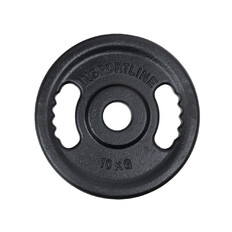 Liatinový olympijský kotúč inSPORTline Castblack OL 10 kg 50 mm