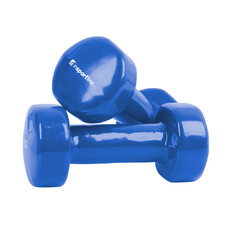 Vinyl Dumbbell Set inSPORTline Smoothbell 2 x 2 kg