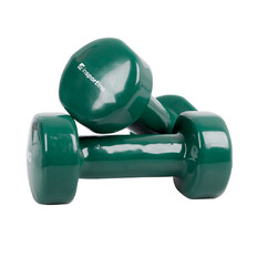 Vinyl Dumbbell Set inSPORTline Smoothbell 2 x 3 kg