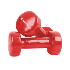 Vinyl Dumbbell Set inSPORTline Smoothbell 2 x 1.5 kg