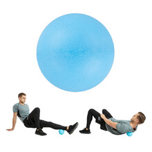 Piłka do masażu inSPORTline rehabilitacyjna Thera 12 cm - Niebieski