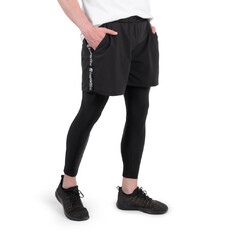 Legginsy męskie 2w1 inSPORTline Closefit