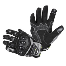 Moto rukavice W-TEC Upgear - černo-šedá