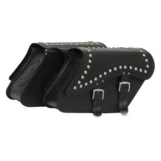 Kožené moto kufre TechStar Kosso - so zdobením