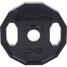 Rubber Coated Olympic Weight Plate inSPORTline Ruberton 10kg 50 mm