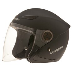 Moto helma Cassida Reflex Solid - matně černá